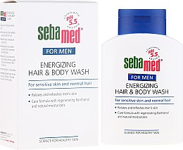 Kup Energetyzujący żel do mycia ciała i włosów dla mężczyzn - Sebamed For Men Energizing Hair & Body Wash