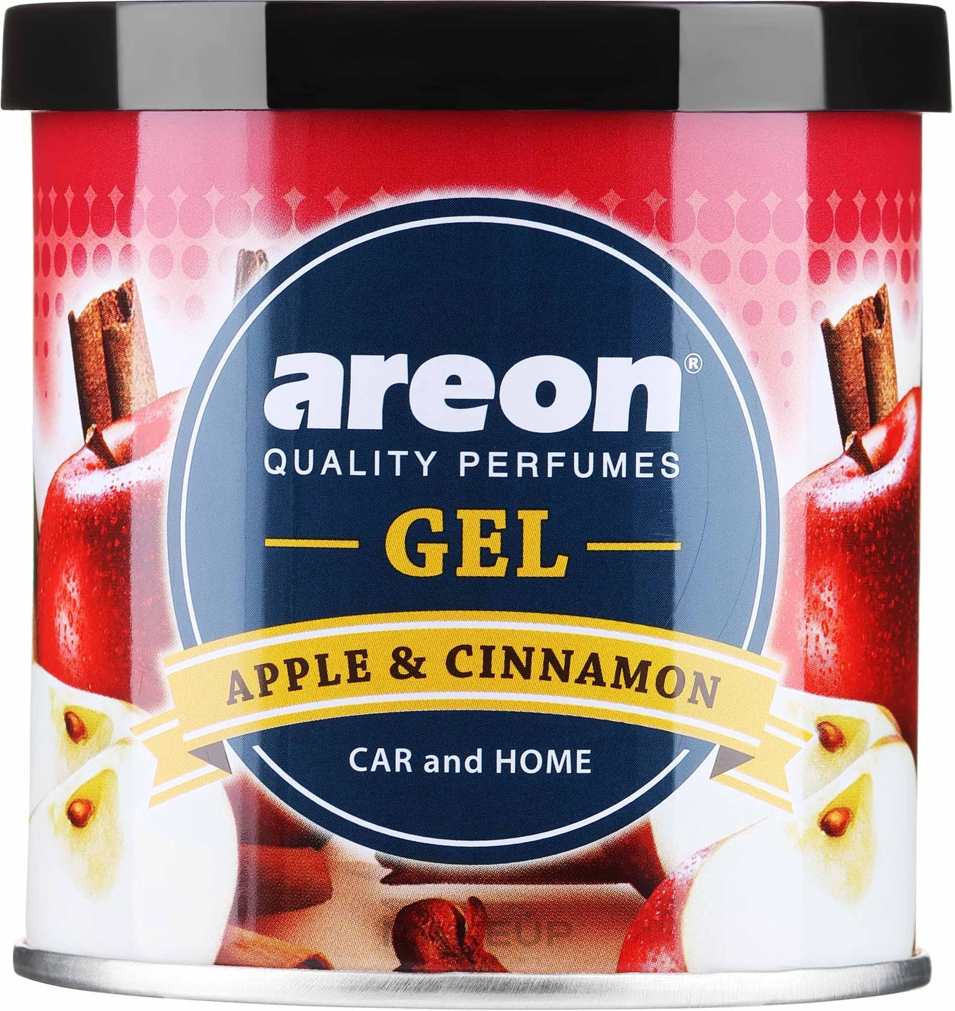 Aromatyzowany żel Apple & Cinnamon - Areon Gel Can Apple & Cinnamon — Zdjęcie 80 g