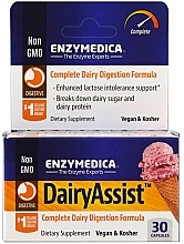 Kup Suplement diety zawierający enzymy trawiące laktozę - Enzymedica DairyAssist