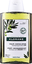 Szampon do włosów - Klorane Thickness & Vitality Shampooing With Essential Olive Extract — Zdjęcie N1