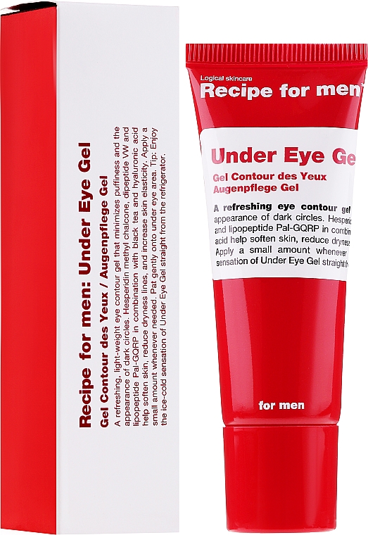 Żel pod oczy dla mężczyzn - Recipe For Men Under Eye Gel — Zdjęcie N2
