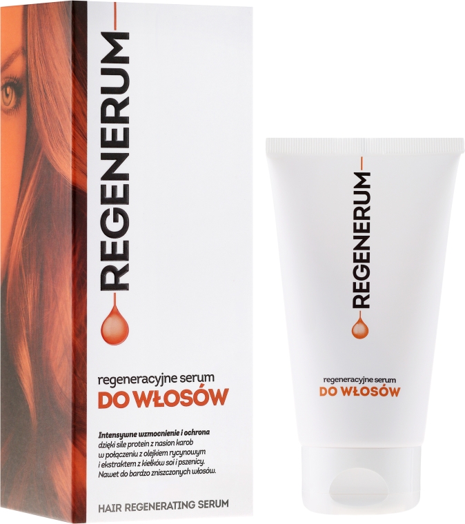 Regeneracyjne serum do włosów - Aflofarm Regenerum Serum