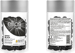Kup Kapsułki z olejem z orzechów kukui i aloesem do włosów ciemnych - Ellips Shiny Black Hair Vitamins (8 x 1 ml)