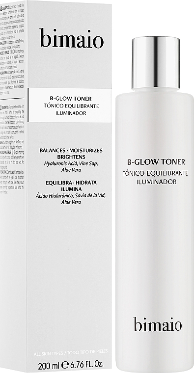 Równoważący tonik do twarzy - Bimaio B-Glow Toner  — Zdjęcie N2