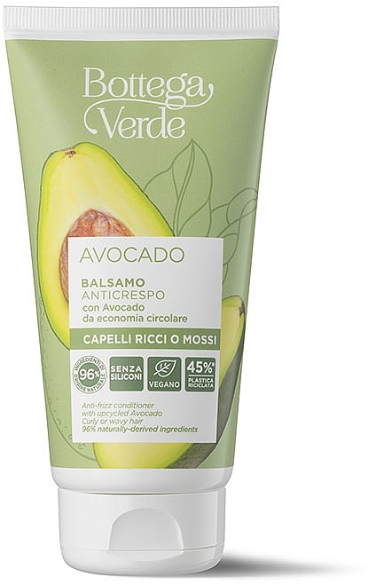 Odżywka do włosów - Bottega Verde Avocado Anti-Frizz Conditioner — Zdjęcie N1