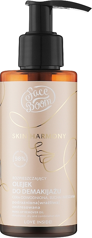 Rozpieszczający olejek do demakijażu - BodyBoom FaceBoom Skin Harmony Make-Up Remover Oil