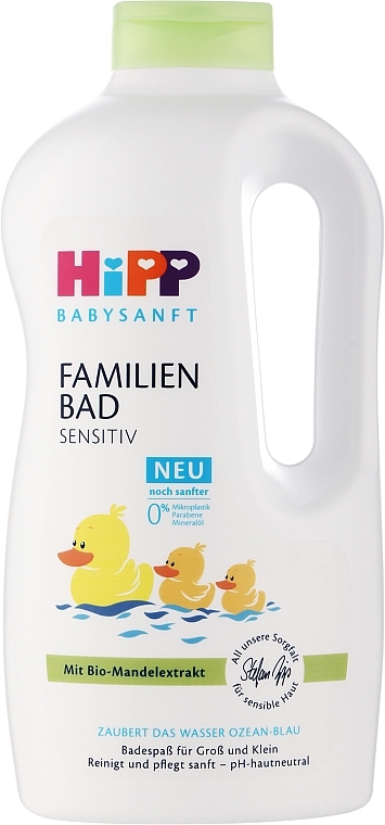 Płyn do kąpieli dla dzieci - Hipp BabySanft — Zdjęcie N1