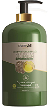 Kup Mydło w żelu z olejem konopnym - Dermokil Hemp Seed Oil Miraculous Liquid Clay Soap