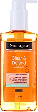 Kup Oczyszczający żel do mycia twarzy - Neutrogena Visibly Clear Clear & Defend Facial Wash