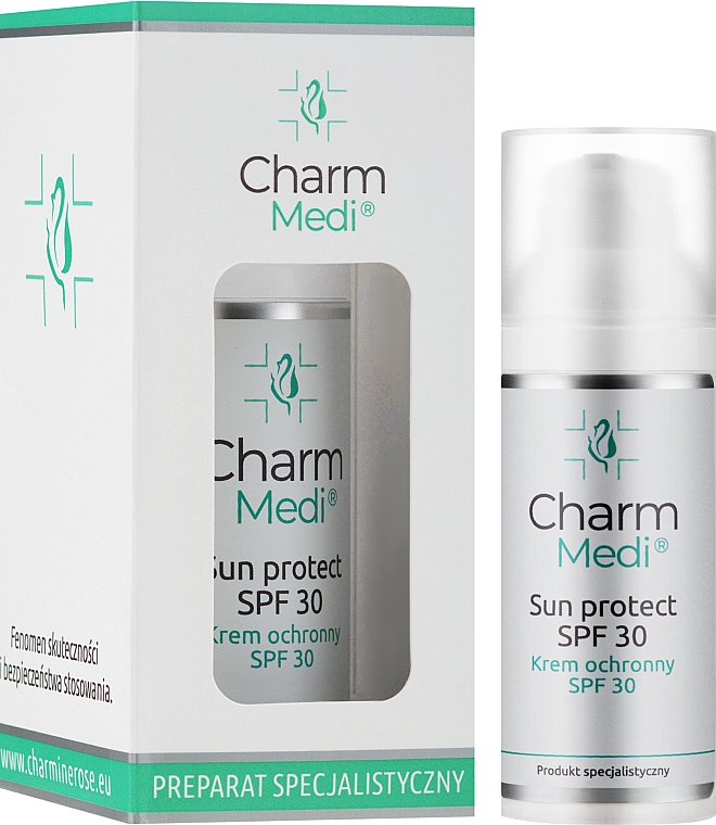 Krem przeciwsłoneczny do twarzy - Charmine Rose Charm Medi Sun Protect SPF30 — Zdjęcie N2