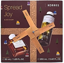 Korres Black Sugar Spread Joy - Zestaw (edt/50ml + sh/gel/250ml) — Zdjęcie N2