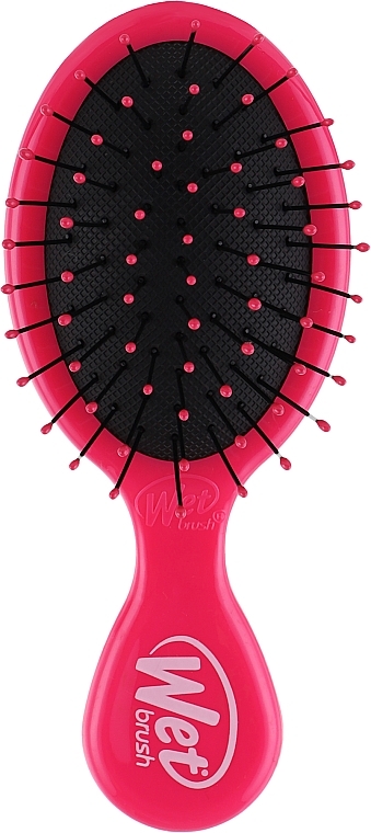 Szczotka do włosów - Wet Brush Pro Mini Lil' Detangler Punchy Pink — Zdjęcie N1