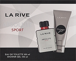 Kup La Rive Absolute Sport - Zestaw (edt 100 ml + sh/gel 100 ml)