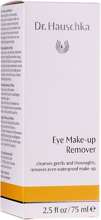 Dwufazowy płyn do demakijażu oczu - Dr Hauschka Eye Make-Up Remover — Zdjęcie N2