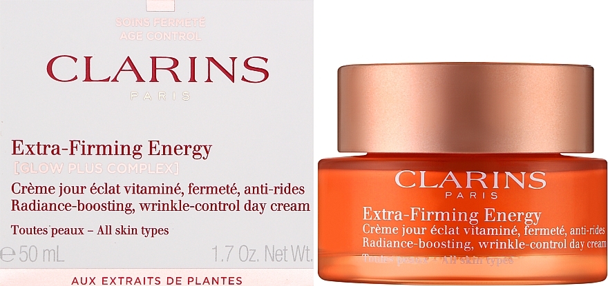 Ujędrniający krem do twarzy na dzień - Clarins Extra Firming Energy — Zdjęcie N2