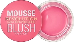 Róż w kremie - Makeup Revolution Mousse Blush — Zdjęcie N1