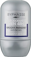 Dezodorant w kulce dla mężczyzn Raj zapierający dech w piersiach - Byphasse 48h Deodorant Man Groovy Paradise — Zdjęcie N1