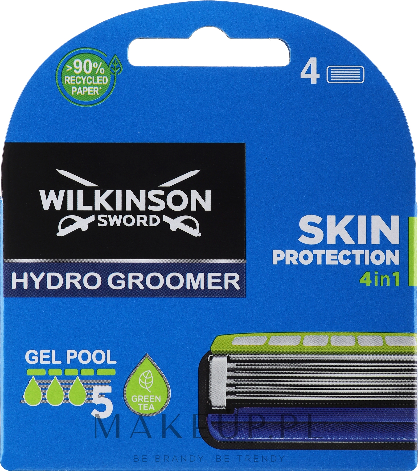 Wymienne wkłady do maszynki do golenia, 4 szt. - Wilkinson Sword Hydro 5 Groomer Power Select — Zdjęcie 4 szt.
