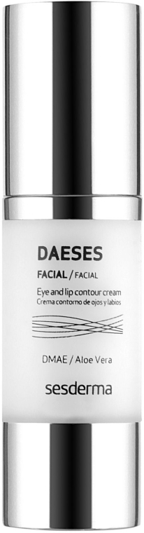 Krem liftingujący do skóry wokół oczu i ust - SesDerma Laboratories Daeses Eye and Lip Contour Cream — Zdjęcie N5