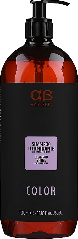 Szampon nabłyszczający do włosów farbowanych - Dikson Argabeta Shine Shampoo — Zdjęcie N5