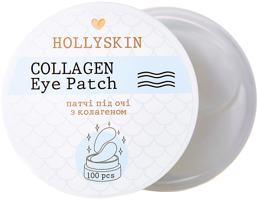 Płatki pod oczy z kolagenem - Hollyskin Collagen Eye Patch