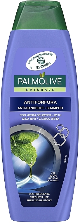 Przeciwłupieżowy szampon do włosów Dzika mięta - Palmolive Naturals Anti-Dandruff Shampoo — Zdjęcie N1