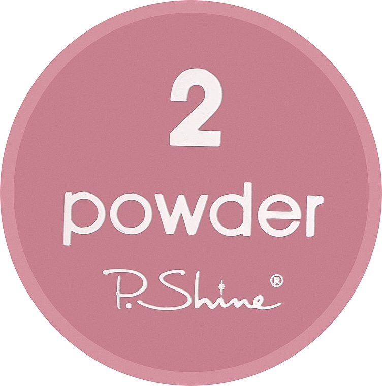 Mineralno-witaminowy proszek nabłyszczający płytki paznokci - P. Shine 2 Powder — Zdjęcie N1