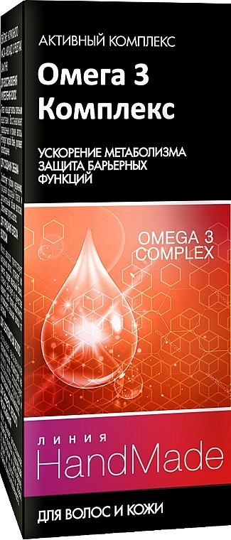 Kompleks Omega 3 do włosów i skóry głowy - Pharma Group Laboratories Handmade