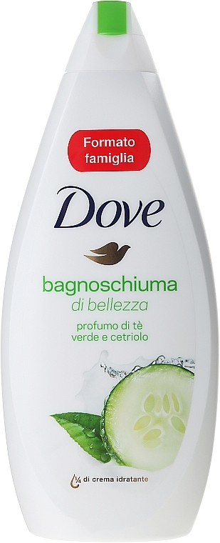 Kremowy żel pod prysznic Ogórek i zielona herbata - Dove Go Fresh Cucumber & Gren Tea Shower Gel — Zdjęcie N3