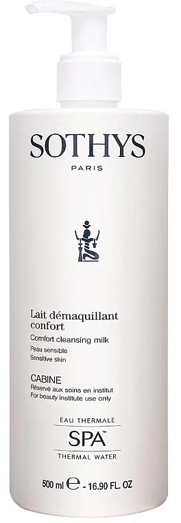 Oczyszczające mleczko do skóry wrażliwej z ekstraktem z bawełny - Sothys Comfort Cleansing Milk — Zdjęcie N3