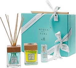 Zestaw - Acqua Dell'Elba Home Fragrances Mare & Mandarini (diffuser/2x100ml + room/spray/15ml) — Zdjęcie N1