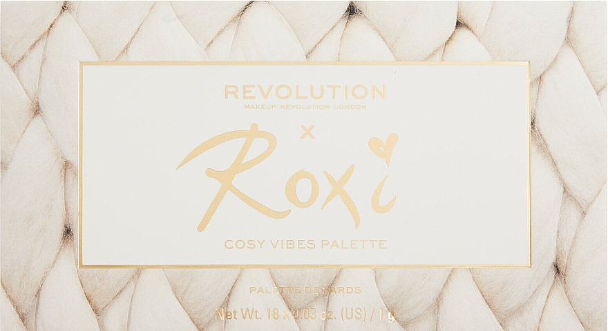 Paleta cieni do powiek - Makeup Revolution X Roxi Cosy Vibes Eyeshadow Palette — Zdjęcie N2