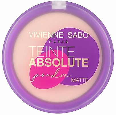 Matujący puder do twarzy - Vivienne Sabo Mattifying Pressed Powder Teinte Absolute Matte — Zdjęcie N1