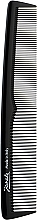 Grzebień do włosów, czarny - Janeke Polycarbonate Cutting Comb Medium 804 — Zdjęcie N1