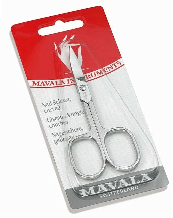 Nożyczki do paznokci, zakrzywione - Mavala Manicure Curved Nail Scissors — Zdjęcie N1