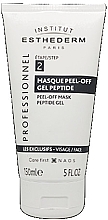 Peptydowa maska źelowa - Institut Esthederm Professionnel Mask Peel-Off Gel Peptide — Zdjęcie N1