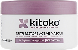 Rewitalizująca maska do włosów - Affinage Salon Professional Kitoko Nutri Restore Active Masque — Zdjęcie N4