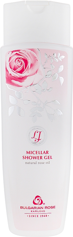 Żel pod prysznic micelarny - Bulgarian Rose Rose & Joghurt Shower Gel Lady's Joy Micellar Shower Gel — Zdjęcie N1