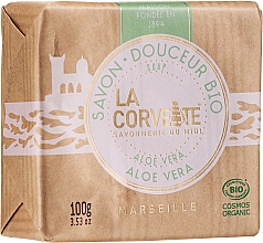 Kup Organiczne mydło w kostce Aloes - La Corvette Aloe Vera Soap