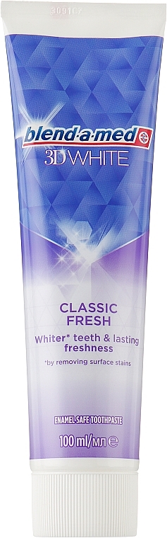 Wybielająca pasta do zębów z efektem 3D - Blend-a-med 3D White Toothpaste — Zdjęcie N3
