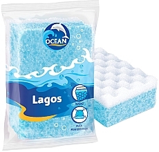 Kup Gąbka do masażu Lagos, niebieska - Ocean