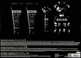 Moschino Toy Boy - Zestaw (edp/100ml + edp/10ml +sh/g/100ml + af/sh/100ml) — Zdjęcie N3