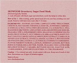 Złuszczająco-rozświetlająca maska do twarzy Truskawka i cukier - Skinfood Pore Cleanse & Exfoliate Strawberry Sugar Food Mask — Zdjęcie N3