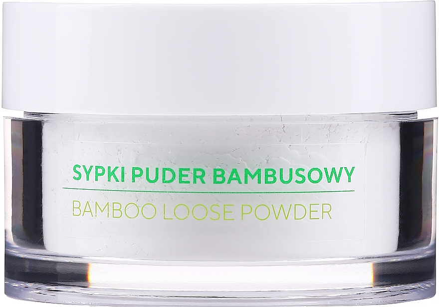 Sypki puder bambusowy - Ecocera Bamboo Face Powder — Zdjęcie N2