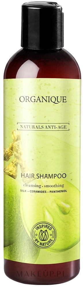 Przeciwstarzeniowy szampon do włosów zniszczonych i farbowanych - Organique Naturals Anti-Age Hair Shampoo — Zdjęcie 250 ml