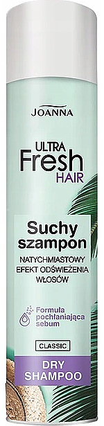 Suchy szampon do włosów - Joanna Ultra Fresh Hair