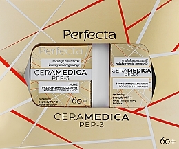 Zestaw - Perfecta Ceramedica Pep-3 (f/cr/50ml + eye/cr/15ml) — Zdjęcie N1