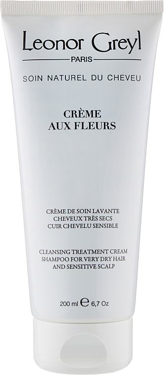 Kremowy szampon do włosów bardzo suchych - Leonor Greyl Creme Aux Fleurs