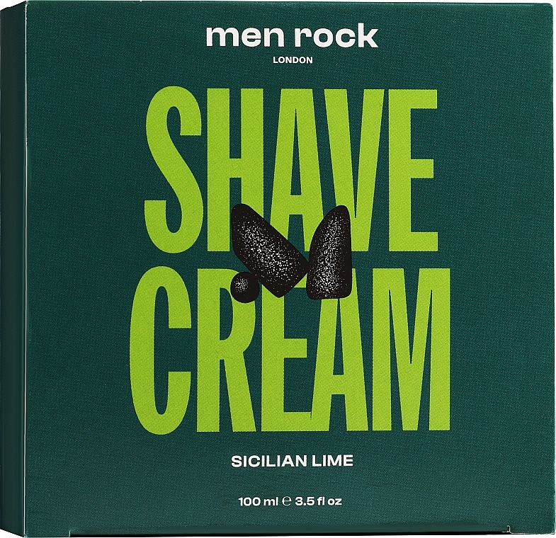 Krem do golenia - Men Rock London Sicilian Lime Shave Cream  — Zdjęcie N2