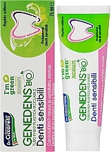 Pasta do wrażliwych zębów	 - Dr. Ciccarelli Genedens Bio Sensitive Teeth — Zdjęcie N2